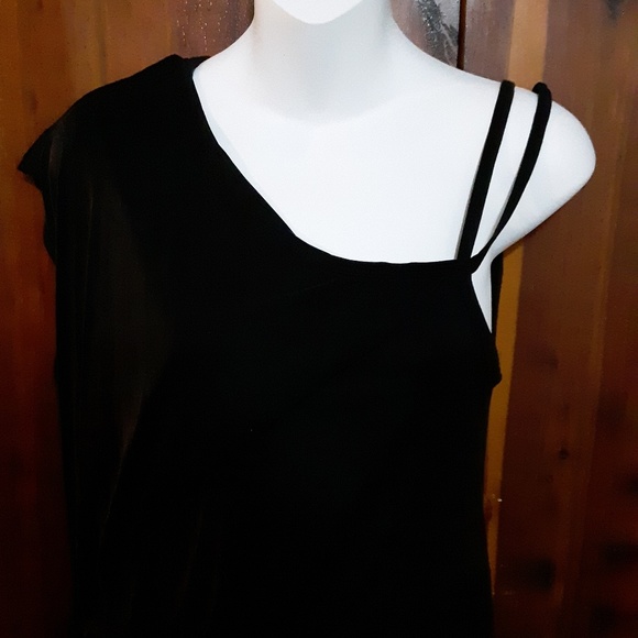 Helmut Lang asymmetrical high low draped d… - Picture 6 of 8